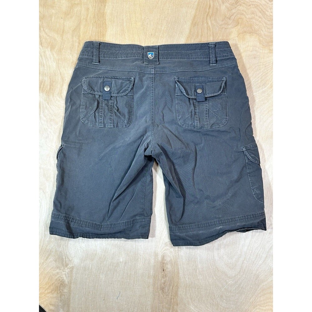 Kuhl Womens TREKR Short Hiking Utility Shorts Gray Bermuda  Size 8 Cargo - Picture 2 of 9